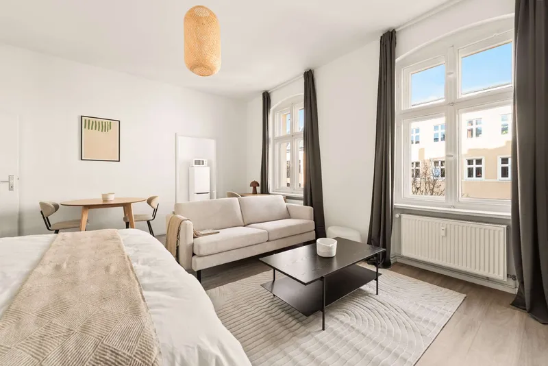 Gemütliche 1-Zimmer Wohnung in Friedrichshain - voll möbliert — photo 1